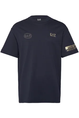 EA7 T-Shirt Tops T-shirts Short-sleeved Navy