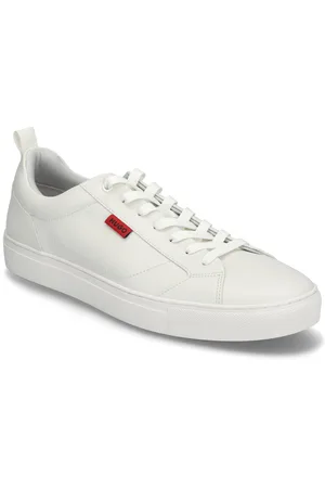 HUGO BOSS Morrie_Tenn_Napu_N Matalavartiset Sneakerit Tennarit White