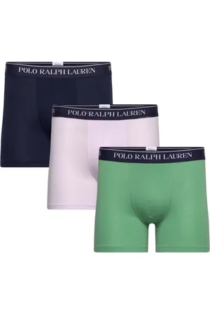 Ralph Lauren Stretch Cotton Boxer Brief 3-Pack Bokserit Navy