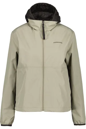 Didriksons Ellie Wns Jacket Sport Women Sport Clothing Sport Outerwear Sport Jackets Sport Outdoor Jackets Green