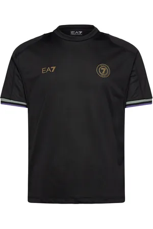 EA7 T-Shirt Tops T-shirts Short-sleeved Black