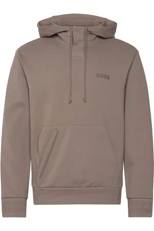HUGO BOSS Soody Mirror Sport Sport Clothing Sport Sweat-shirts & Hoodies Sport Hoodies Khaki Green