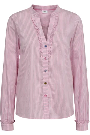 Numph Nufarrah Shirt Tops Shirts Long-sleeved Pink