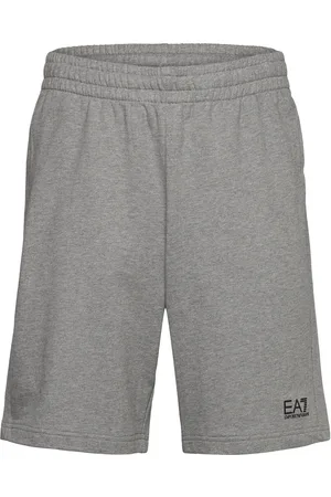 EA7 Shorts Bottoms Shorts Sweat Shorts Grey