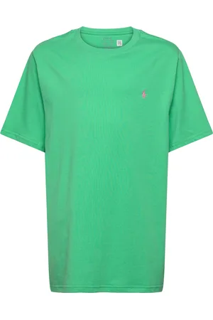 Ralph Lauren 26/1 Jersey-Ss Cn-Tp-Tsh Tops T-shirts Short-sleeved Green