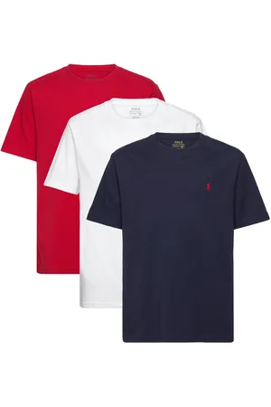 Ralph Lauren 26/1 Jersey-3Pkcnsstee-St-Gbx Tops T-shirts Short-sleeved Multi/patterned