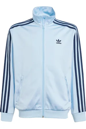 adidas Firebird Top Tops Sweat-shirts & Hoodies Sweat-shirts Blue