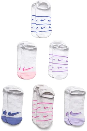 Nike 6N-6Pk No Show Sock Sport Socks & Tights Socks Multi/patterned