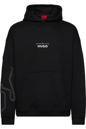 HUGO BOSS Doad Tops Sweat-shirts & Hoodies Hoodies Black