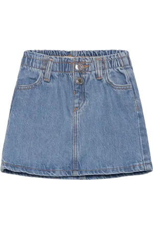 MANGO Denim Short Skirt Dresses & Skirts Skirts Denim Skirts Blue