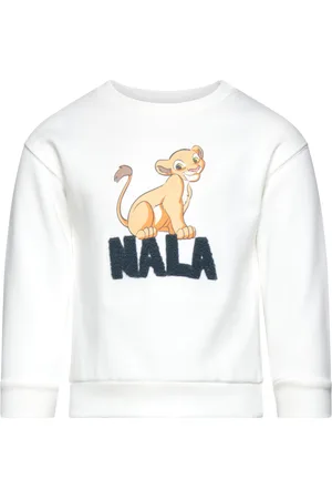 MANGO Lion King Sweatshirt Tops Sweat-shirts & Hoodies Sweat-shirts White