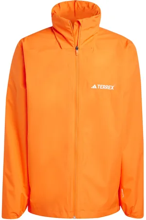 adidas Mt Ess 2L R Jkt Sport Sport Clothing Sport Outerwear Sport Rainwear Sport Raincoats Orange
