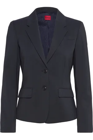 HUGO BOSS Aredana Blazers Single Breasted Blazers Navy