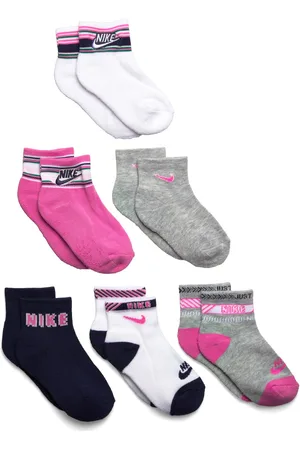 Nike 6Q-6Pk Quarter Sock Sport Socks Multi/patterned