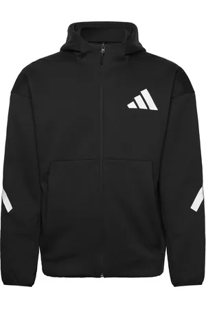 adidas M Z.n.e. Fz Sport Men Sport Clothing Sport Sweat-shirts & Hoodies Sport Hoodies Black