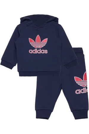 adidas Hoodie Set Bl Sport Sweatsuits Navy