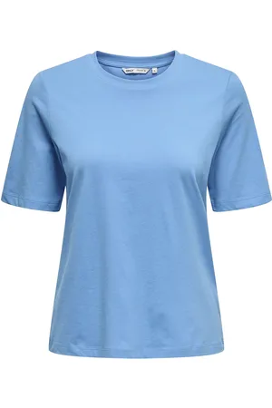 ONLY Onl S/S Tee Jrs Noos Tops T-shirts & Tops Short-sleeved Blue