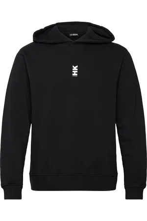 HAN Kjøbenhavn Regular Fit Hoodie Tops Sweat-shirts & Hoodies Hoodies Black