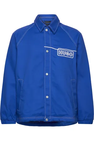 Hugo Blue Bujo2511 Tops Overshirts Blue