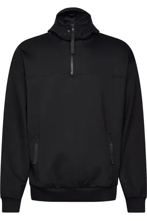 HUGO BOSS Dilacktech Tops Sweat-shirts & Hoodies Hoodies Black