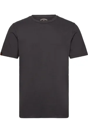 Superdry Classic Essential Tee Tops T-shirts Short-sleeved Black