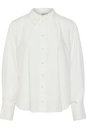 Y.A.S Miroza Ls Shirt S. Tops Shirts Long-sleeved White