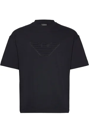 Emporio Armani T-Shirt Tops T-shirts Short-sleeved Navy