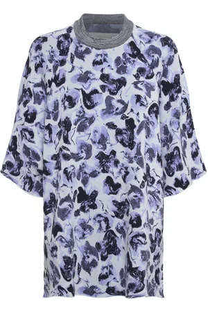 Rodebjer Minju Ditsy Tops Knitwear Jumpers Purple