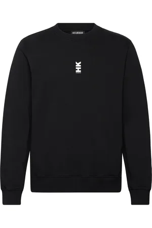 HAN Kjøbenhavn Regular Fit Crewneck Tops Sweat-shirts & Hoodies Sweat-shirts Black