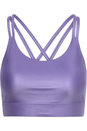 Casall Glitz Sports Bra Sport Women Sport Clothing Sport Bras - All Purple