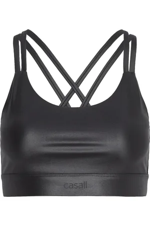 Casall Glitz Sports Bra Sport Women Sport Clothing Sport Bras - All Black