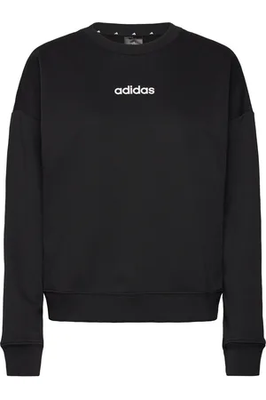 adidas W Lin Ft Swt Sport Sport Clothing Sport Sweat-shirts & Hoodies Sport Sweat-shirts Black