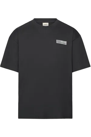 Black Halo Graphic Boxy T-Shirt Sport T-shirts Short-sleeved Black