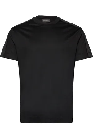 Emporio Armani T-Shirt Tops T-shirts Short-sleeved Black