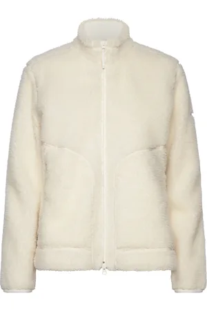 Icebreaker Women Merino Blend 960 Realfleece™ High Pile Ls Zip Sport Women Sport Clothing Sport Fleeces & Midlayers Cream