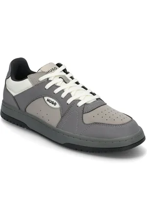 HUGO BOSS Hadrian_Tenn_Nupu Matalavartiset Sneakerit Tennarit Grey