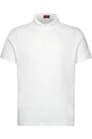 Superdry City Pique Polo Tops Polos Short-sleeved White