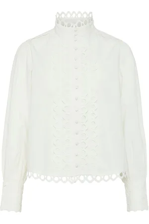 Y.A.S Jane Ls Shirt S. Tops Shirts Long-sleeved White