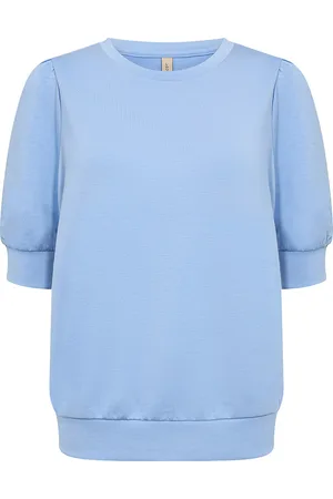 soyaconcept Sc-Banu Tops Sweat-shirts & Hoodies Sweat-shirts Blue