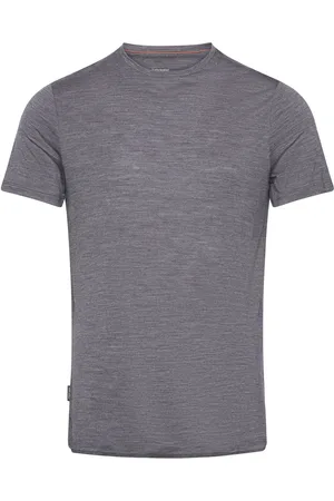 Icebreaker M Mer 125 Cool-Lite Sphere Iii Ss Tee Sport T-shirts Short-sleeved Grey