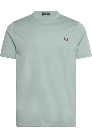 Fred Perry Ringer T-Shirt Tops T-shirts Short-sleeved Blue