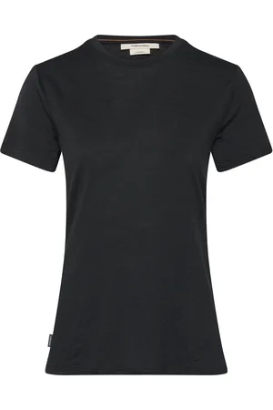 Icebreaker Women Merino 150 Tech Lite Ss Tee Sport T-shirts & Tops Short-sleeved Black