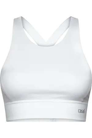Casall Iconic Adjustable Sports Bra Sport Sport Clothing Sport Bras - All White