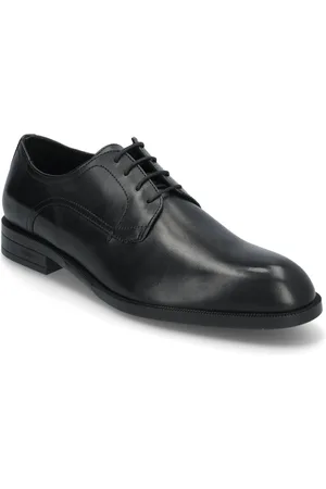 HUGO BOSS Tayil_Derb_Bunl Designers Business Derby Shoes Black