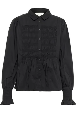 Cream Cradeline Shirt Tops Shirts Long-sleeved Black