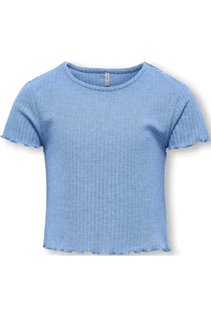 ONLY Kognella S/S O-Neck Top Tops T-shirts Short-sleeved Blue
