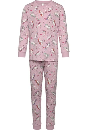 Lindex Pyjama Unicorn Sweet Pyjamasetti Pyjama Pink