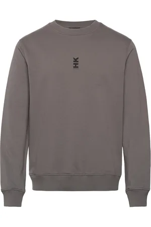 HAN Kjøbenhavn Regular Fit Crewneck Tops Sweat-shirts & Hoodies Sweat-shirts Grey