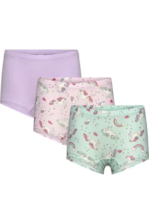Lindex Boxer 3 Pack Unicorns Night & Underwear Underwear Panties Pink