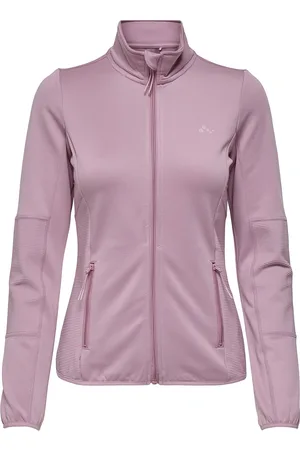 ONLY Onpjetta Hn Fz Ls Fleece Jck Noos Sport Sweat-shirts & Hoodies Fleeces & Midlayers Purple